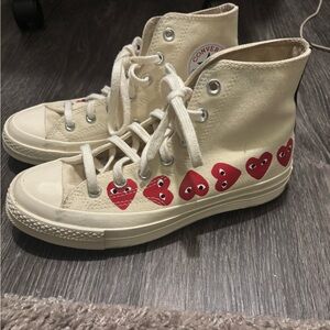 Comme des Garcons Converse High-Top Sneakers